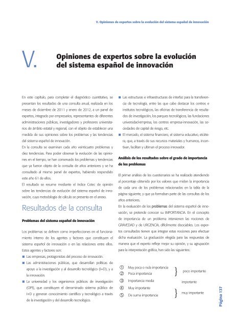 Tecnología e Innovación en España (Informe COTEC 2012)