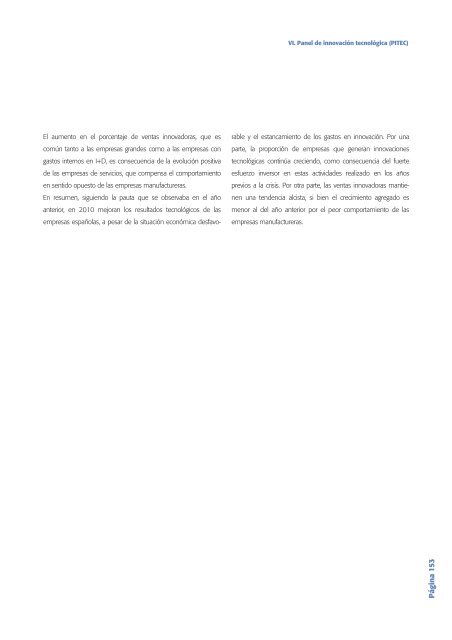 Tecnología e Innovación en España (Informe COTEC 2012)