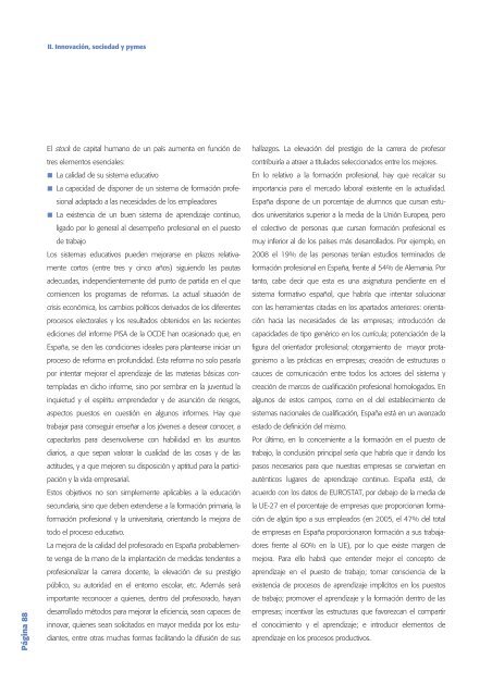 Tecnología e Innovación en España (Informe COTEC 2012)