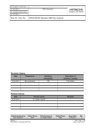 Show HSE plan - Hitachi Power Europe GmbH