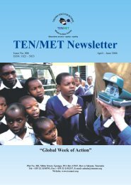 tenmet news letter - Tanzania Education Network/Mtandao wa Elimu ...