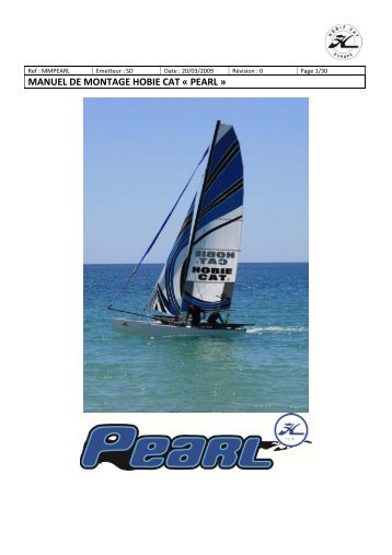 MANUEL DE MONTAGE HOBIE CAT Â« PEARL Â»