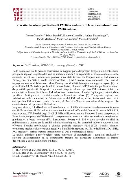 Contributi poster - PM2012