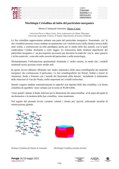 Contributi poster - PM2012