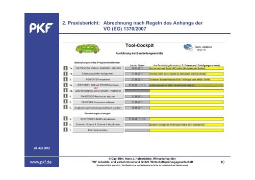 Was ist ein angemessener Gewinn und wann entsteht - PKF München