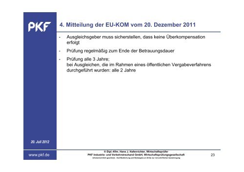 Was ist ein angemessener Gewinn und wann entsteht - PKF München
