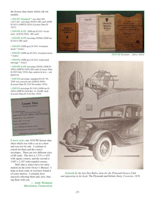 296 - FULL ISSUE - Plymouth Club