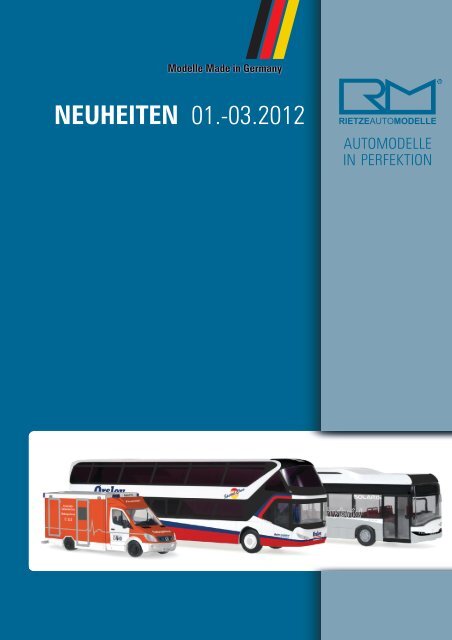 NEUHEITEN 01.-03.2012 - Rietze