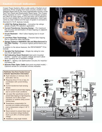 Faulted Circuit Indicators