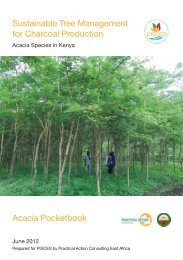 Sustainable Tree Management for Charcoal Production ... - Pisces