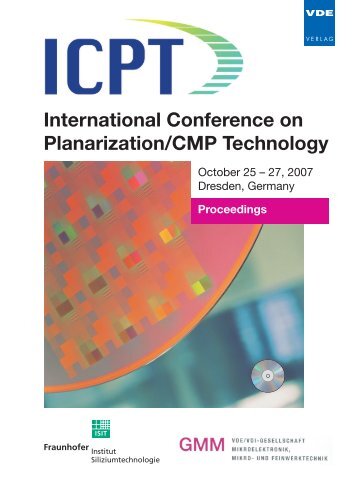 International Conference on Planarization/CMP Technology