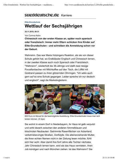 Elite-Grundschule - BIP Mehlhornschulen