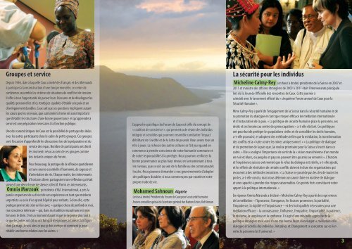 Rapport du 5Ã¨me - CAUX FORUM for Human Security