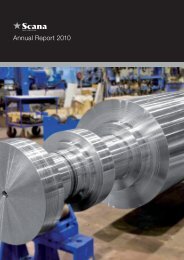 Annual Report 2010 - Scana Industrier ASA