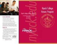 Nyack College Honors Program