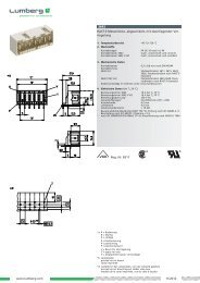 www.lumberg.com 11/2012 3642 Reg.-Nr. B317 RAST-5 ...