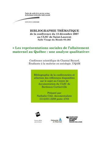 Â« Les reprÃ©sentations sociales de l'allaitement maternel au QuÃ©bec ...