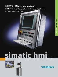 Simatic HMI operator stations