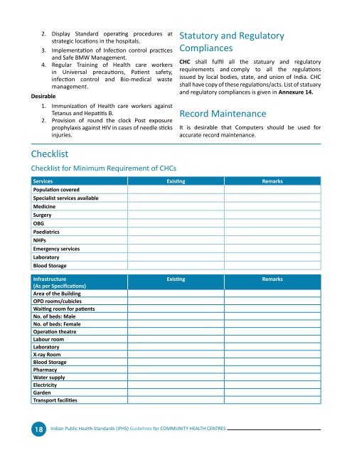 (IPHS) Guidelines - NRHM Manipur