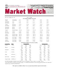 M-4 Vol. XXXII, No. 28 July 23, 2009 FUTURES MARKET WATCH ...