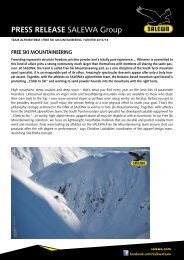 Free Ski Mountaineering - Salewa