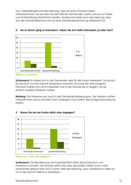 Gemeindefusionen-Semesterarbeit