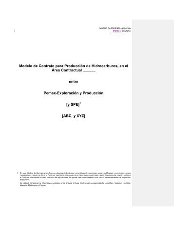 Modelo de contrato - Contratos Integrales EP