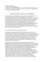 Joachim Ludwig, PD Dr. Erwachsenen- und ... - Petersheim