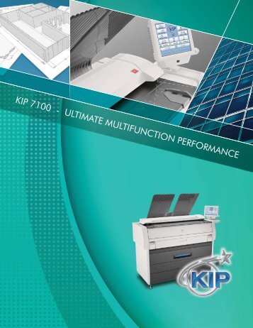 KIP 7100 Brochure [pdf] - Cadd Engineering Supply