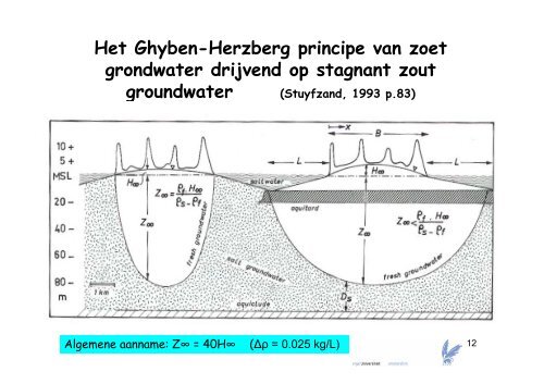 Hydrologie en chemie van grondwater in de ... - VeldwerkPlaatsen