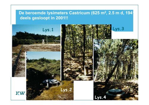 Hydrologie en chemie van grondwater in de ... - VeldwerkPlaatsen