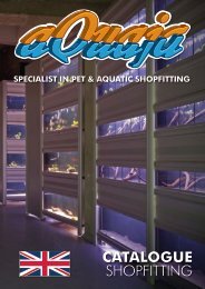 specialist in pet & aquatic shopfitting - Aquaja