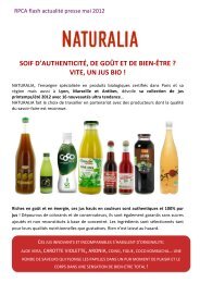 Vite un jus bio ! Mai 2012 - Naturalia