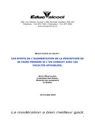 En savoir plus sur la publication et mÃ©moire - Ãduc'alcool