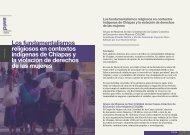 Los fundamentalismos religiosos en contextos indígenas de ... - AWID