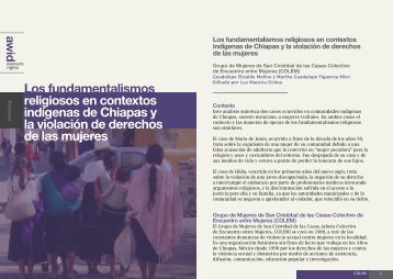 Los fundamentalismos religiosos en contextos indígenas de ... - AWID