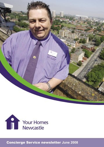 Concierge Service newsletter June 2008 - Your Homes Newcastle