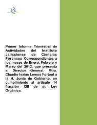 Oficio No - Instituto Jalisciense de Ciencias Forenses