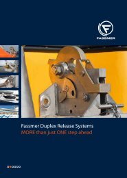 Fassmer Duplex Release Systems MoRe than ... - Fassmer Service