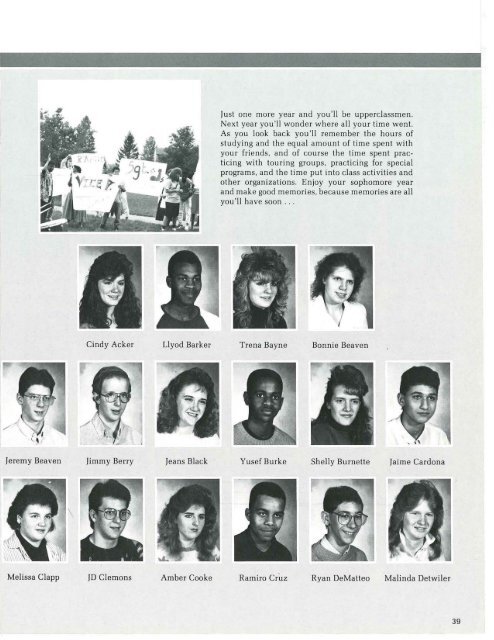 Blue Mountian Academy Yearbook - 1989 - Blue Mountain Academy