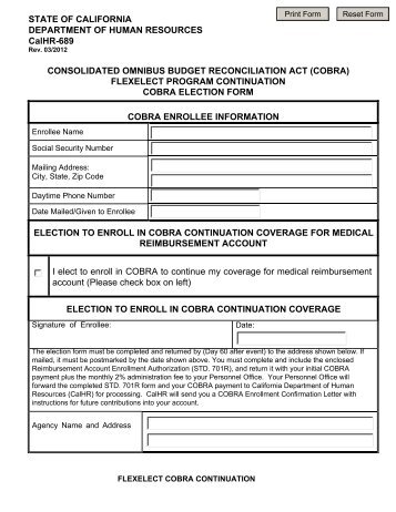 cal cobra notice to employee form the best cobra of 2018 cobra enrollment form