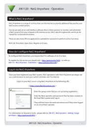 APPLICATION NOTE - Net2 Anywhere - Operation - Paxton Access