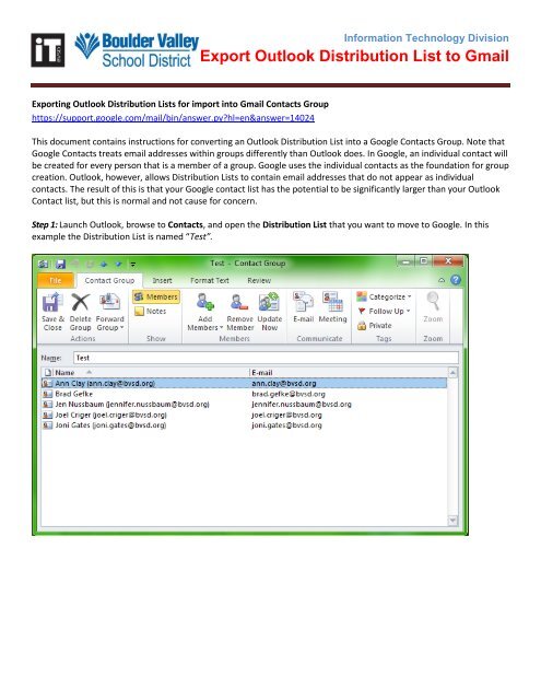 exporting outlook contact groups exporting outlook contact groups