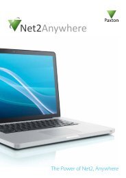 Net2Anywhere - Paxton Access