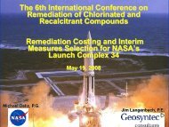 The 6th International Conference on Remediation - Environmental ...