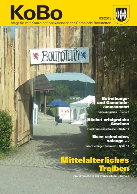 KOBO_03_2013 [PDF, 2.00 MB] - Gemeinde Bonstetten