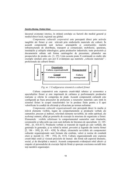 CUPRINS - Universitatea George Bacovia