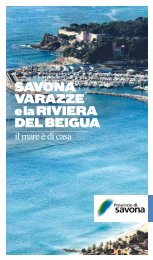 SAVONA VARAZZE e la RIVIERA DEL BEIGUA - Provincia di Savona