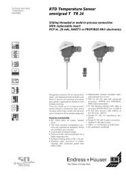 RTD Temperature Sensor omnigrad T -TR 24