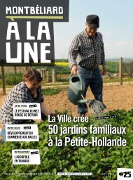 50 jardins familiaux à la Petite-Hollande - Montbéliard